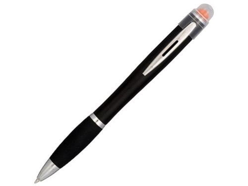 Изображение Ручка-стилус шариковая Nash черно-серебристая