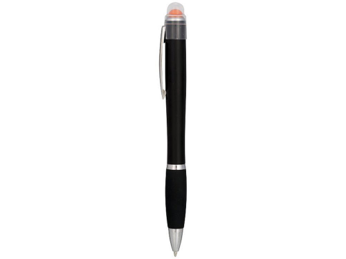 Изображение Ручка-стилус шариковая Nash черно-серебристая