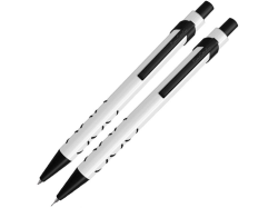 Набор PEN & PEN: ручка шариковая, карандаш механический бело-черный