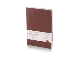 Ежедневник недатированный А5 Megapolis Flex soft-touch коричневый