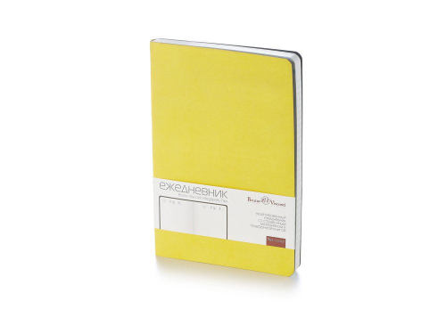 Изображение Ежедневник недатированный А5 Megapolis Flex soft-touch желтый
