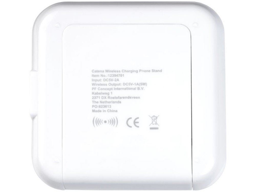 Изображение Портативное зарядное устройство-подставка для смартфона Catena белое