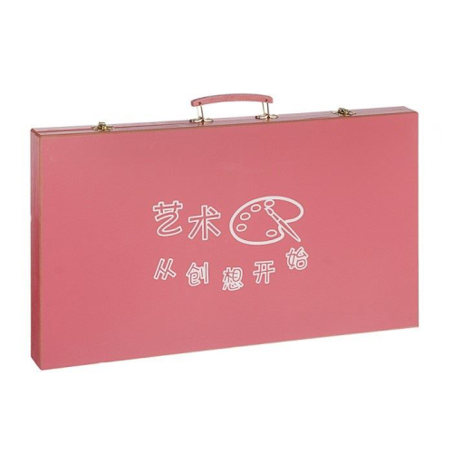 Изображение Набор для рисования в розовой коробке, 180 предметов