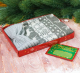 Изображение Подарочный набор: теплый шарф и повязка с конвертом "С Новым годом!"