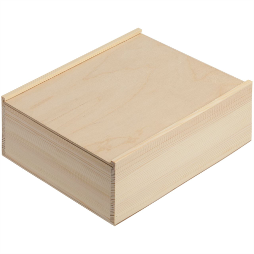 Изображение Деревянный ящик Timber, большой, неокрашенный