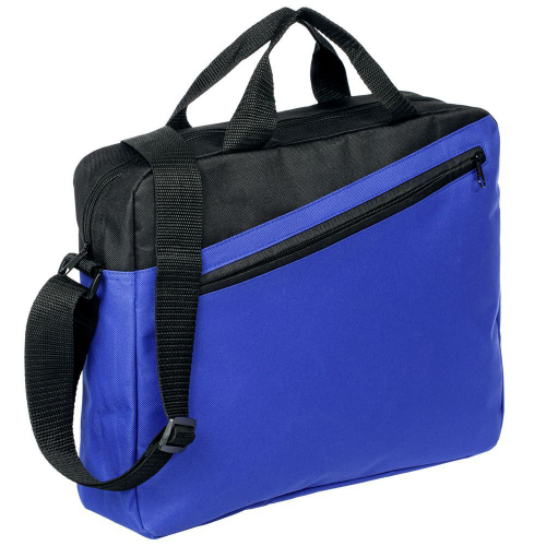 Изображение Конференц-сумка Unit Diagonal, сине-черная