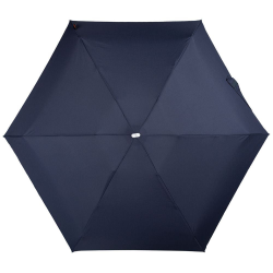 Складной зонт Alu Drop, 3 сложения, механический, синий