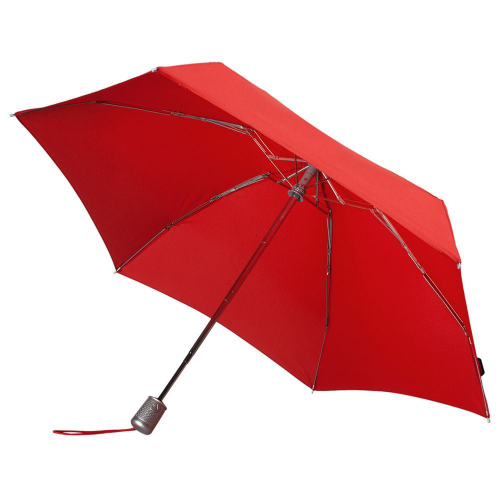 Изображение Складной зонт Alu Drop, 4 сложения, автомат, красный