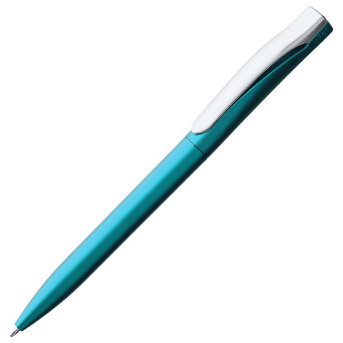 Изображение Ручка шариковая Pin Silver, голубая