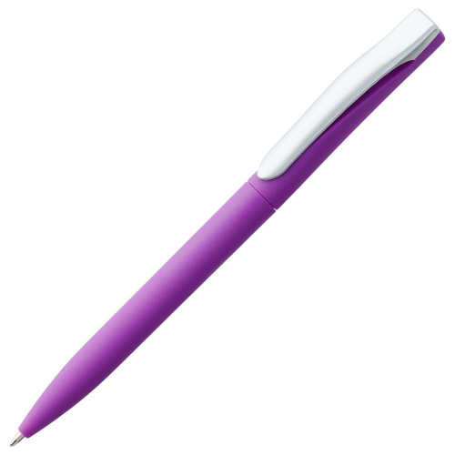 Изображение Ручка шариковая Pin Soft Touch, фиолетовая