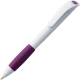 Изображение Ручка шариковая Grip, белая с фиолетовым