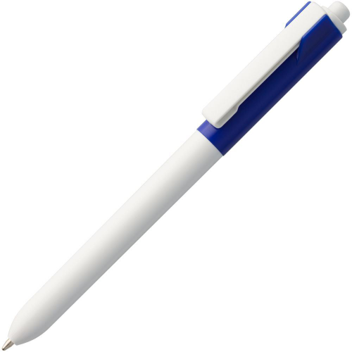 Изображение Ручка шариковая Hint Special, белая с синим