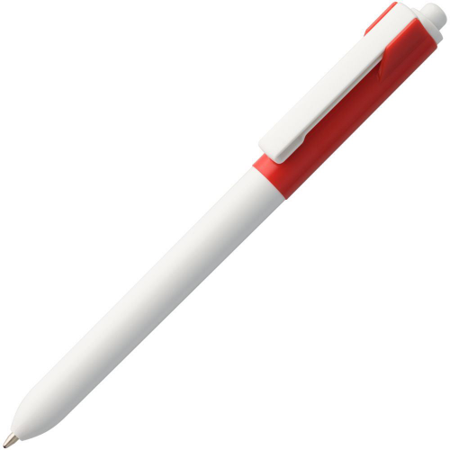 Изображение Ручка шариковая Hint Special, белая с красным