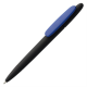 Изображение Ручка шариковая Prodir DS5 TRR-P Soft Touch, черная с синим