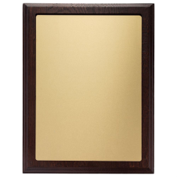 Плакетка Noble Gold, коричневая