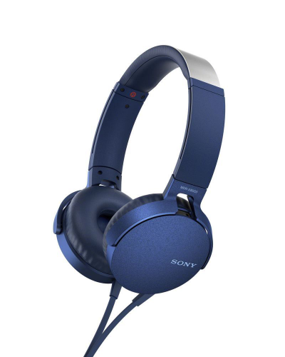 Изображение Наушники Sony XB-550, синие