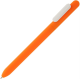 Изображение Ручка шариковая Slider Soft Touch, оранжевая с белым