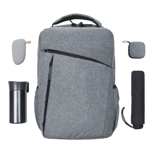 Изображение Набор City Nightfall: рюкзак, термостакан, зонт, аккумулятор и колонка