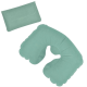 Изображение Подушка надувная дорожная в футляре, светло-зеленый