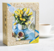 Изображение Чай чёрный "8 Марта", тюльпаны, 100 пакетиков