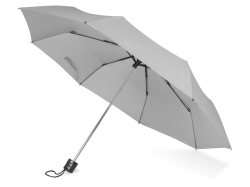 Мини зонт складной «Frisco», супер легкий, серый