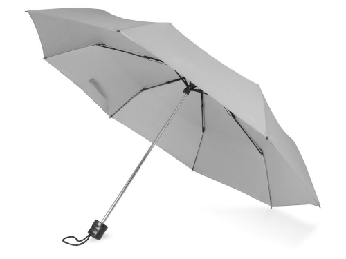 Изображение Мини зонт складной «Frisco», супер легкий, серый