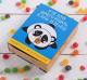 Изображение Леденцы монпансье в коробке с открыткой "Панда", 100 г