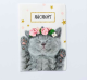 Изображение Обложка для паспорта "Самый милый котик"