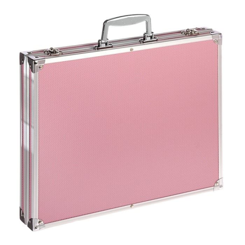 Изображение Набор для рисования в розовой коробке, складной, 120 предметов