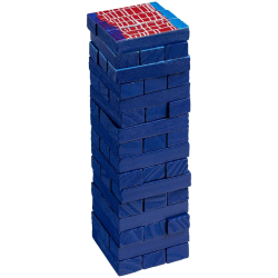 Игра-башня «Небоскребы», синяя