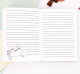 Изображение Блокнот творческого человека "Один день из жизни котиков", мягкая обложка, 11,5 х 16,5 см, 120 листов
