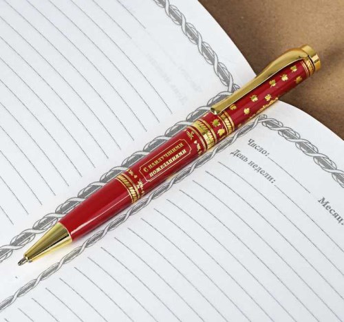 Изображение Ручка в подарочном футляре "Дорогому учителю"