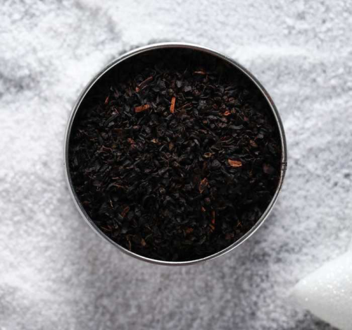 Изображение Набор «Чудесного года»: чай чёрный лимон и мята 100 г, сахар фигурный