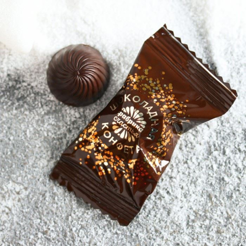 Изображение Шоколадные конфеты С Новым годом, в коробке-кубе, 110 г