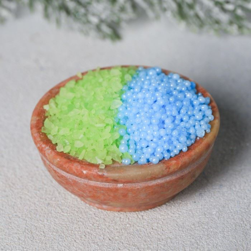 Изображение Подарочный набор Время новогодних чудес: соль для ванн, жемчуг для ванн, 2 бурлящих шара