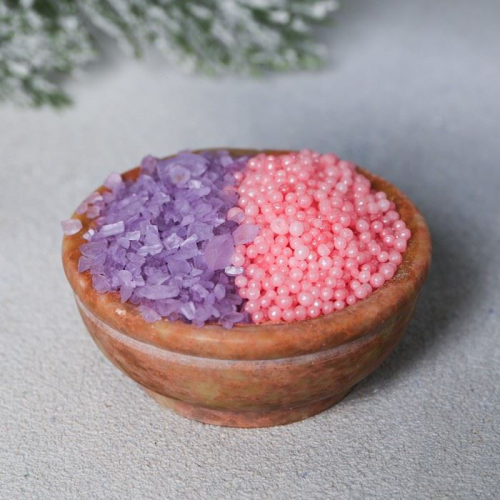 Изображение Подарочный набор Новогодняя почта: соль для ванн, жемчуг для ванн, 2 бурлящих шара