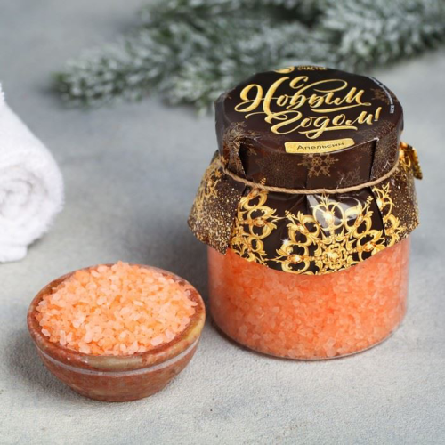 Изображение Подарочный набор С Новым годом!: геле-желе для душа, соль для ванн, мыло