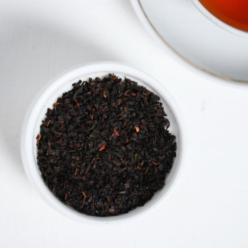 Изображение Чай черный в холщовом мешочке с брелоком LOVE, 50 гр
