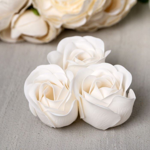 Изображение Букет из мыльных цветов + мыльные розы 6 шт. Самой чудесной