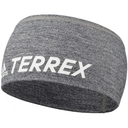 Спортивная повязка на голову Adidas Terrex Trail, серый меланж