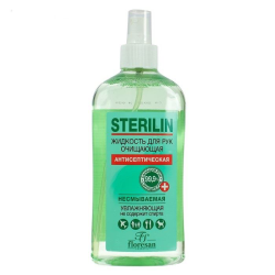 Антисептик для рук, Sterilin, очищающая жидкость, 500 мл
