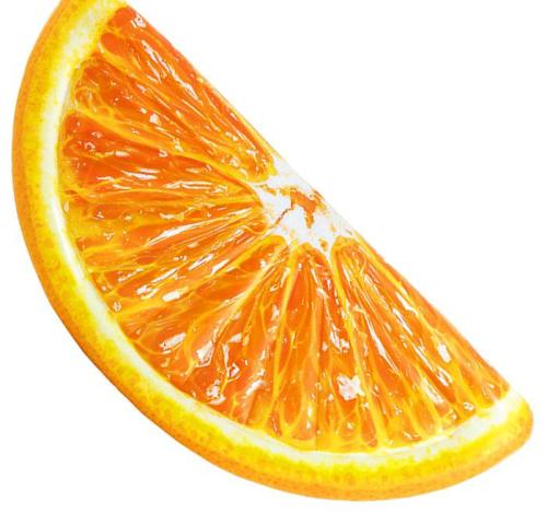 Изображение Матрас для плавания «Апельсиновая долька», 178 х 85 см