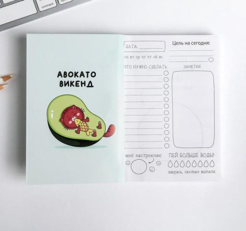 Изображение Блокнот творческого человека в мягкой обложке AvoCato (авокадо), А6 120 л