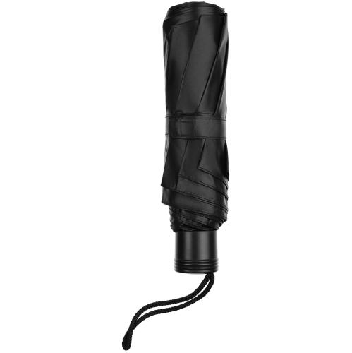Изображение Зонт складной с защитой от УФ-лучей Sunbrella, черный