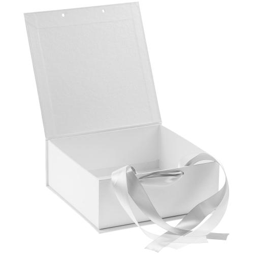Изображение Коробка на лентах Tie Up, малая, белая