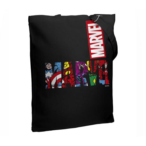 Изображение Холщовая сумка Marvel Avengers, черная