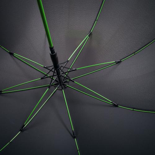 Изображение Зонт-трость с цветными спицами Color Style ver.2, зеленое яблоко