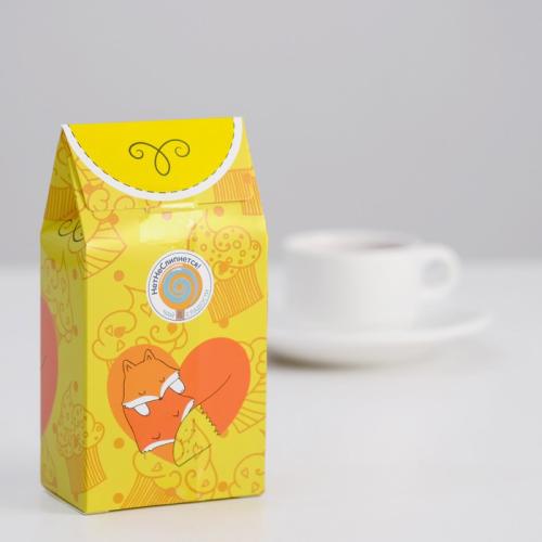 Изображение Чай в треугольной коробке Любимой маме (лисята) 50 г