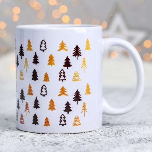 Изображение Подарочный набор Зима подарит чудеса: чай с апельсином и шоколадом 50 г, кружка 300 мл