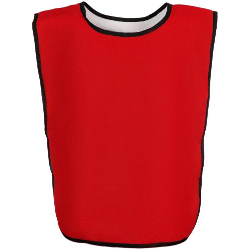 Изображение Манишка Outfit, двусторонняя, белая с красным